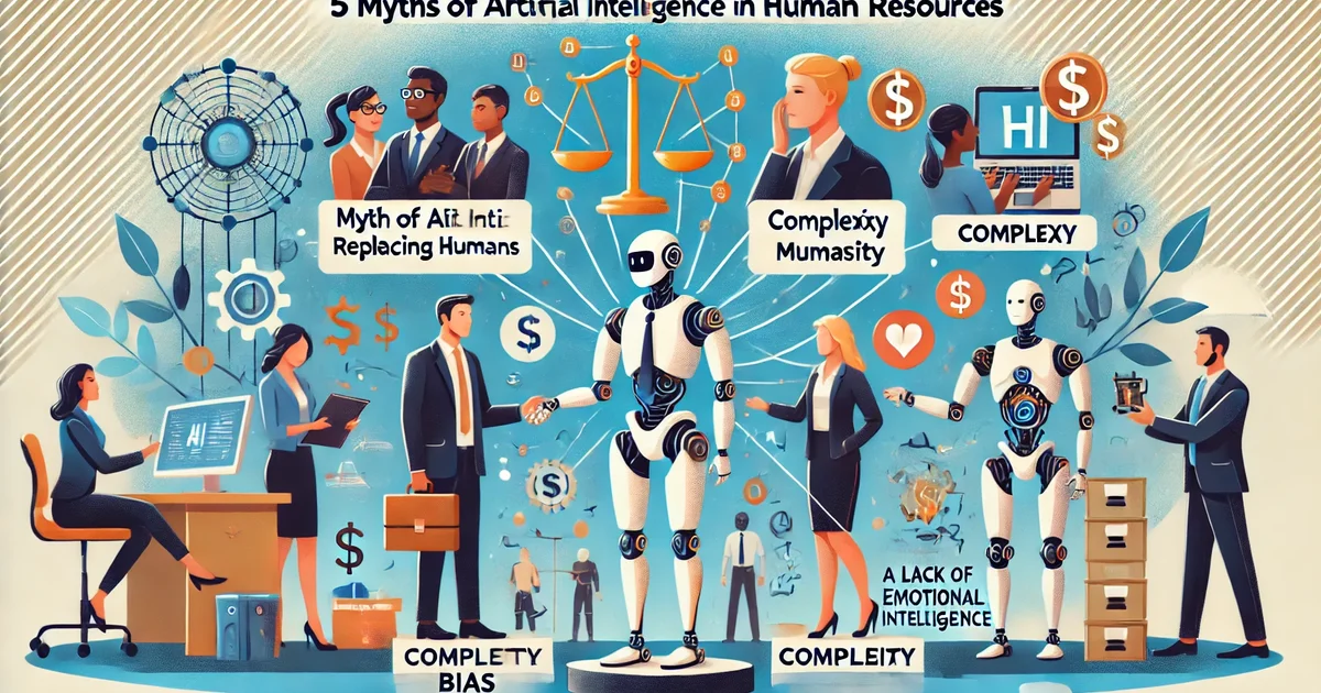 5 mitos de la Inteligencia Artificial en Recursos Humanos
