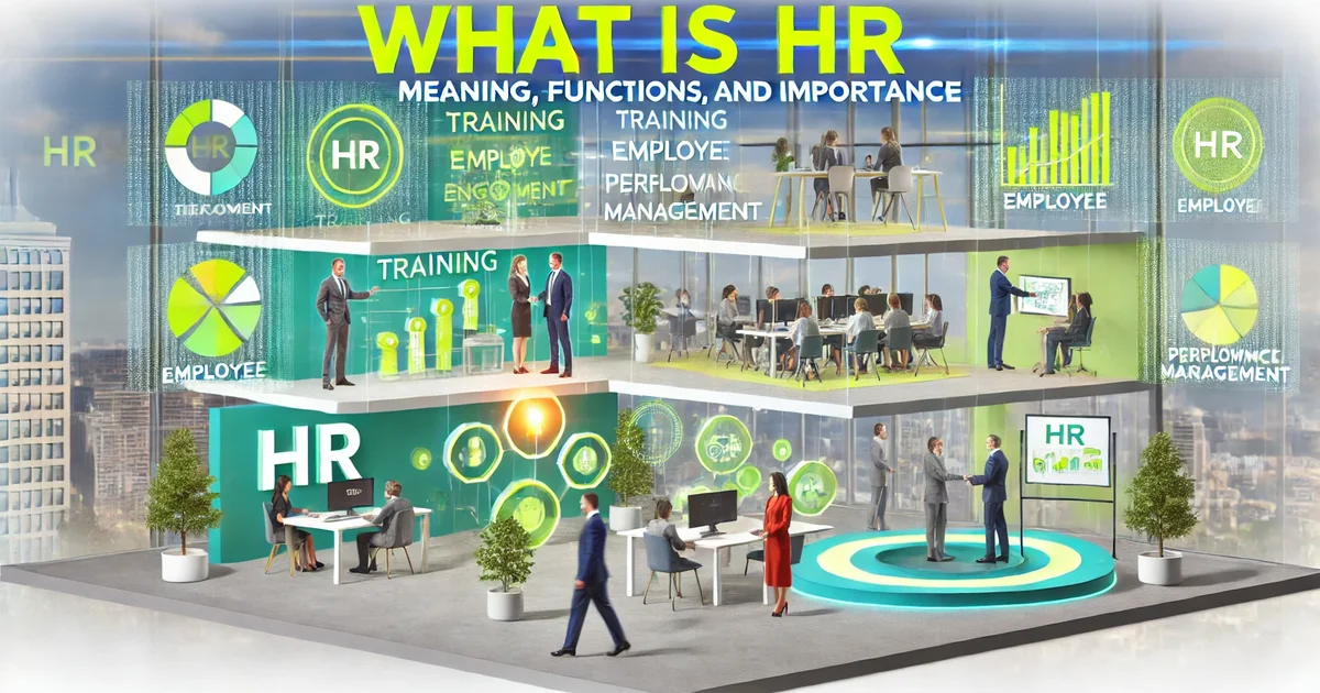 Qué es HR: significado, funciones e importancia